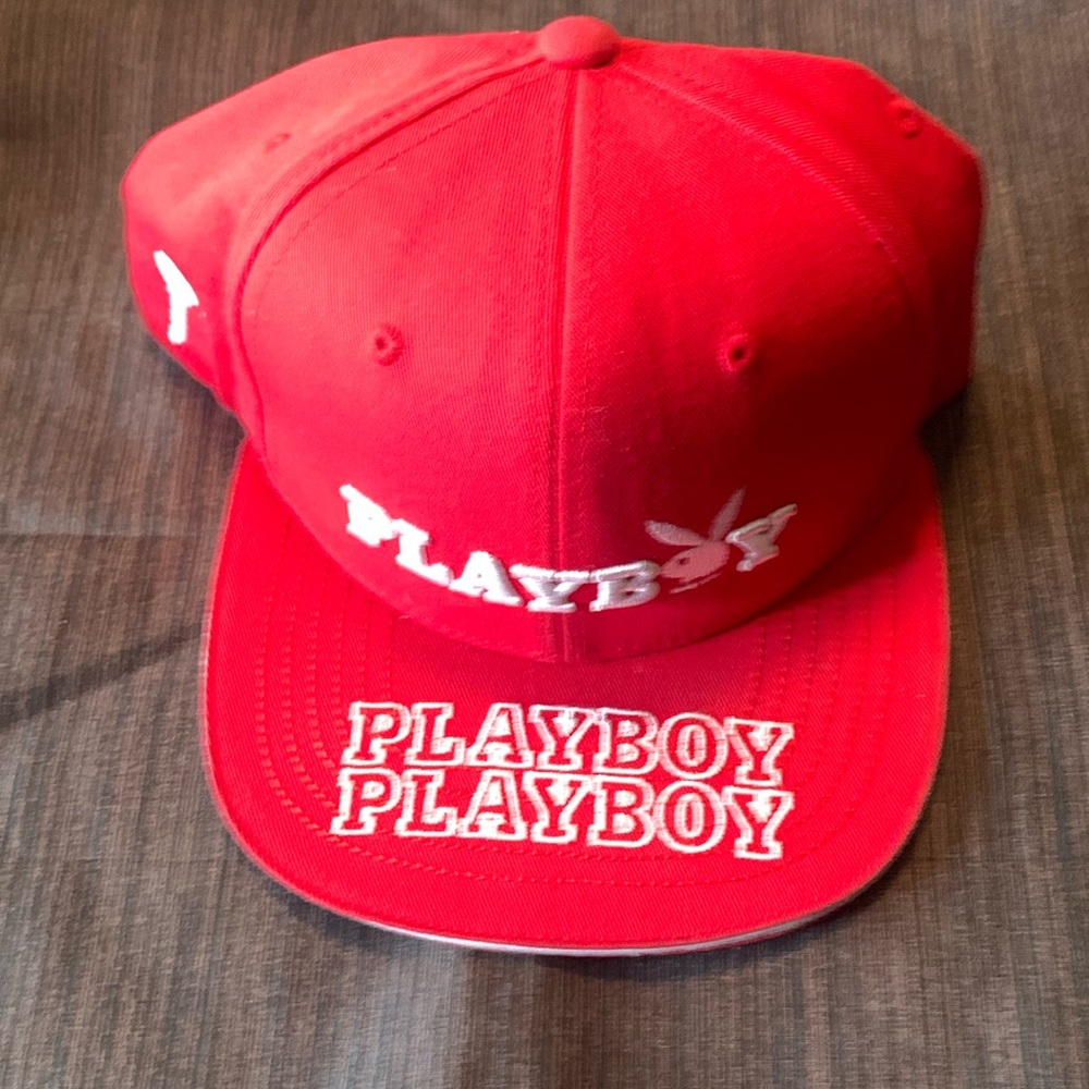 Red Playboy SnapBack